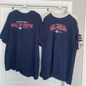2 hall of fame shirts, both men’s Large. Selling $15 each, willing to bundle.